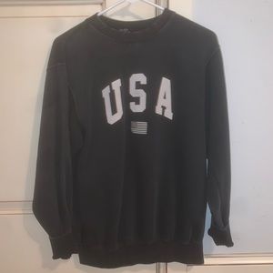 USA crew neck